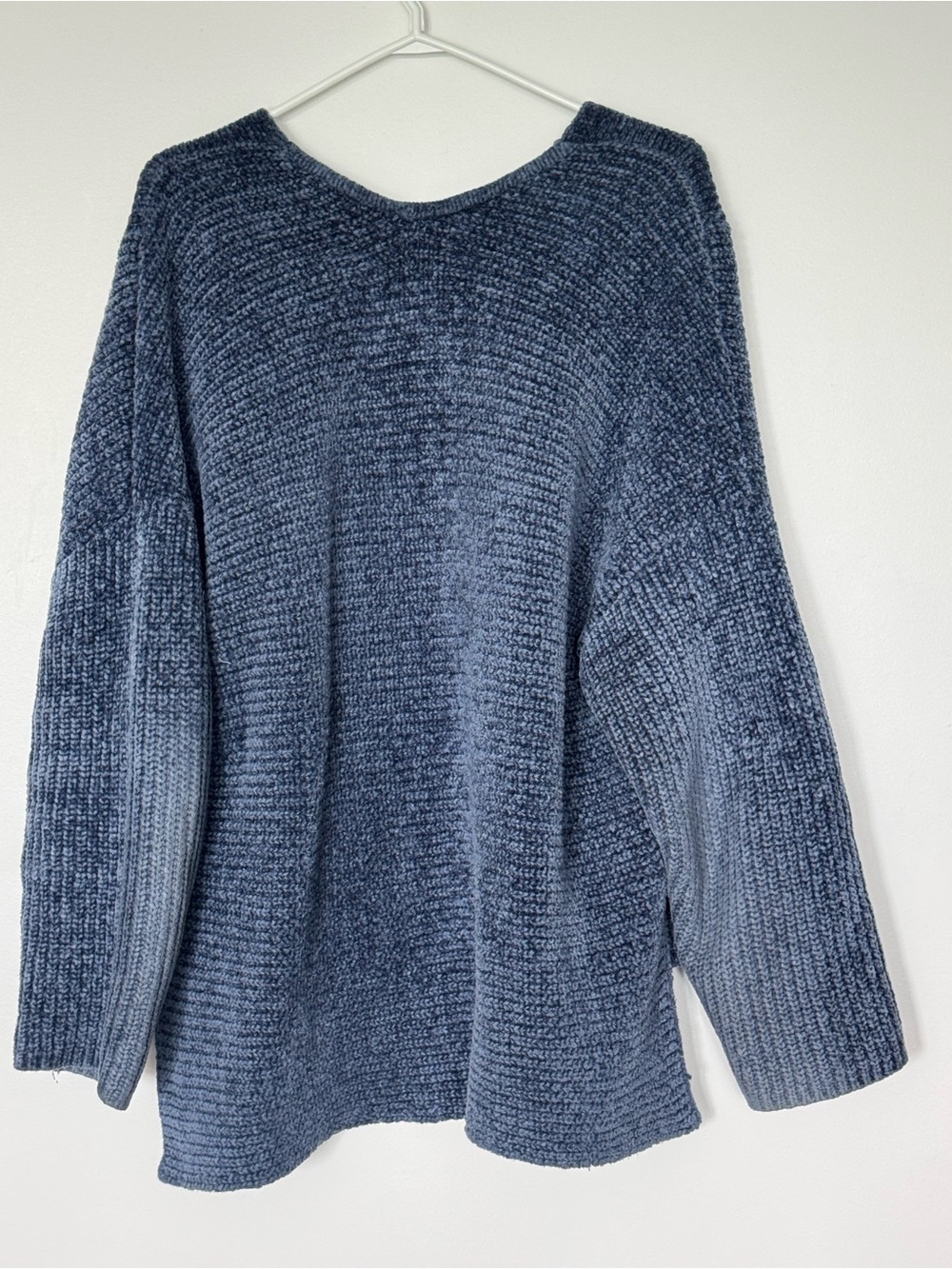 89th & Madison Open-Front Navy Ribbed Cardigan - Picture 3 of 5